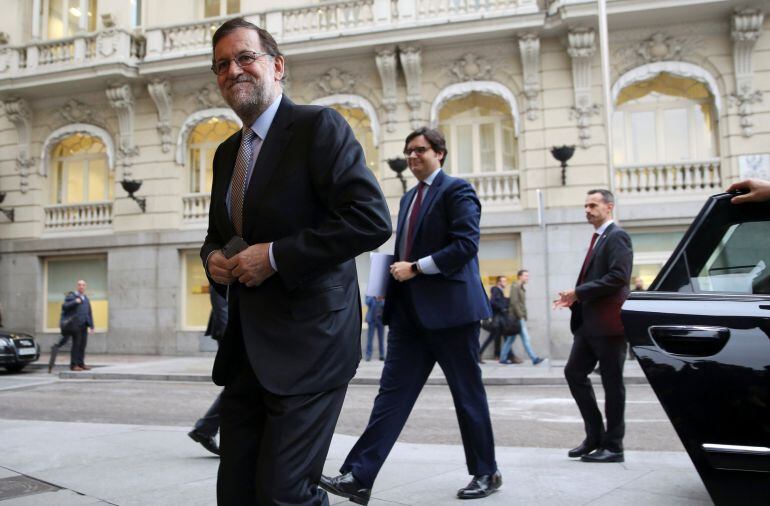 El presidente del Gobierno en funciones, Mariano Rajoy. 