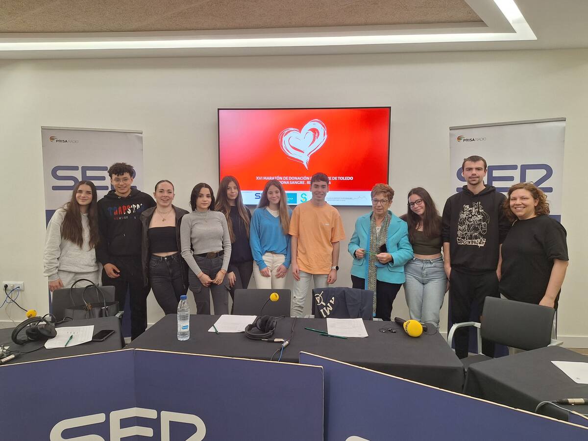 Enlazados: La radio del IES María Pacheco desde el Maratón de donación de sangre de Toledo (08/04/2025)