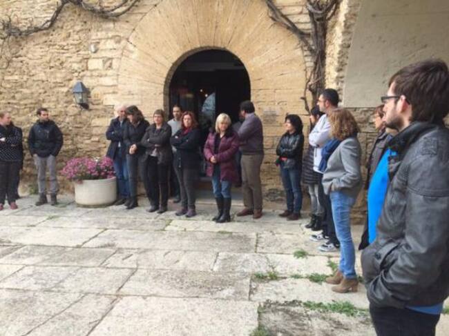 Minut de silenci a Porqueres