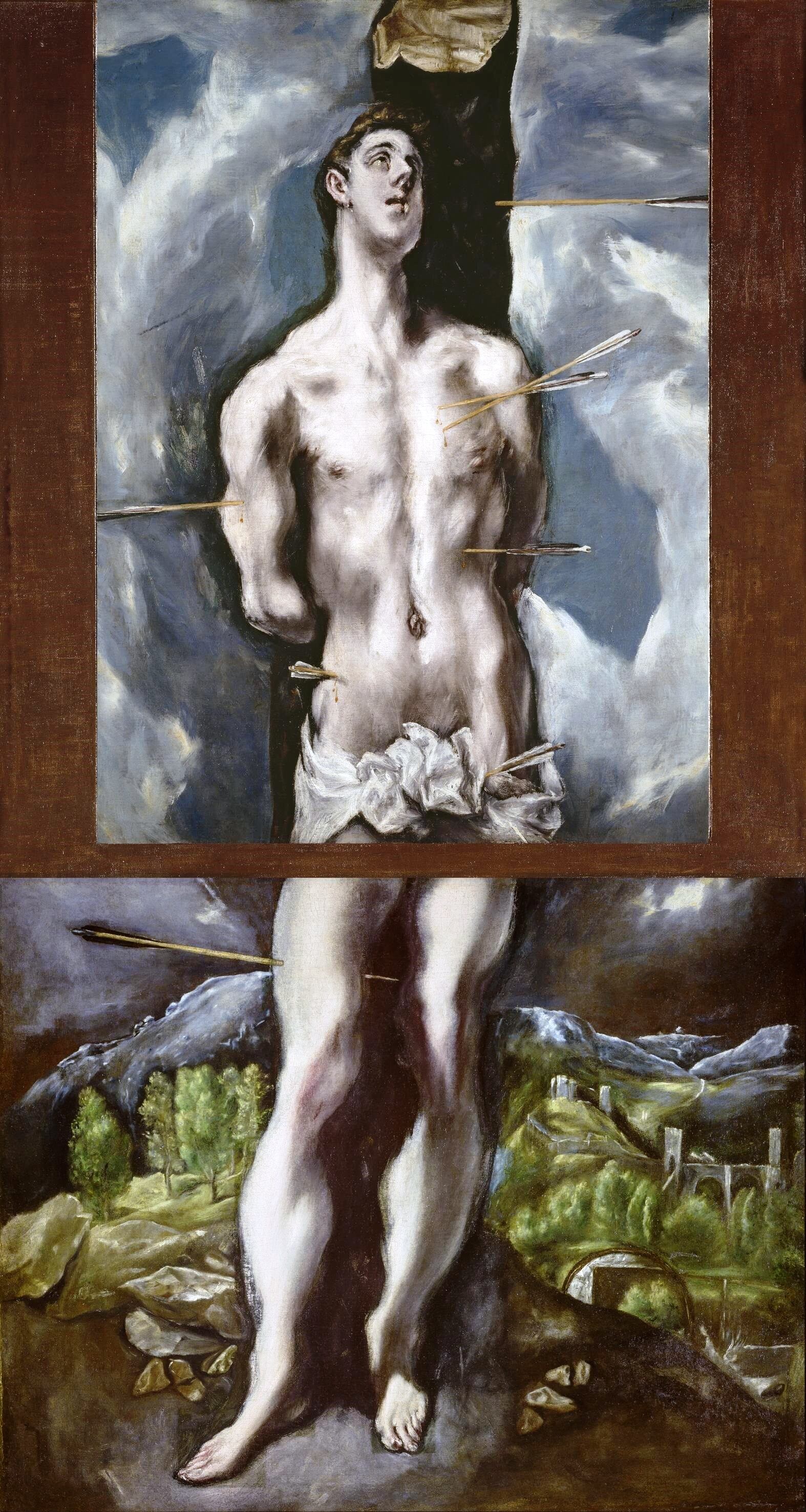 El San Sebastián de El Greco. Museo del Prado