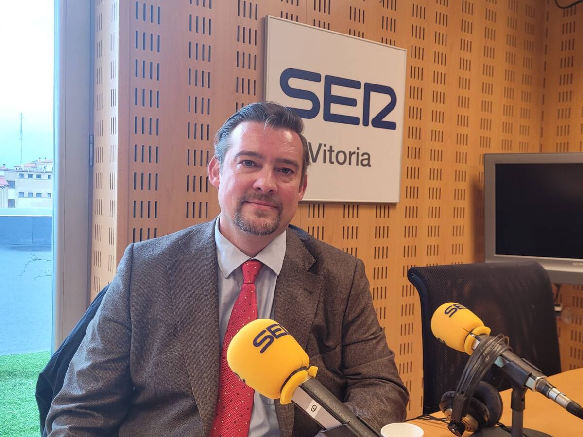 Ignacio Sánchez Morán, juez decano de Álava: "Está previsto que este año entren el doble de asuntos que en 2022 en el juzgado de violencia de genero".