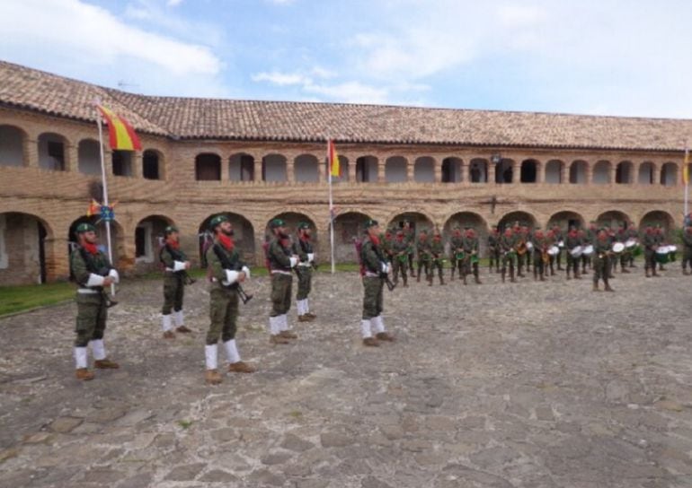 Unidades militares en la Ciudadela de Jaca