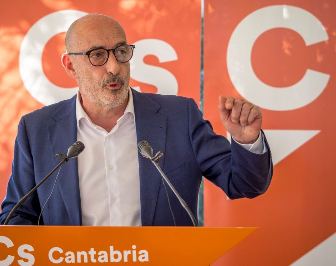 Archivo - Félix Álvarez, líder de Cs Cantabria