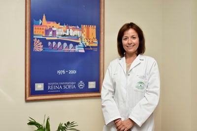 La directora del hospital Reina Sofía de Córdoba, en una imagen de archivo.