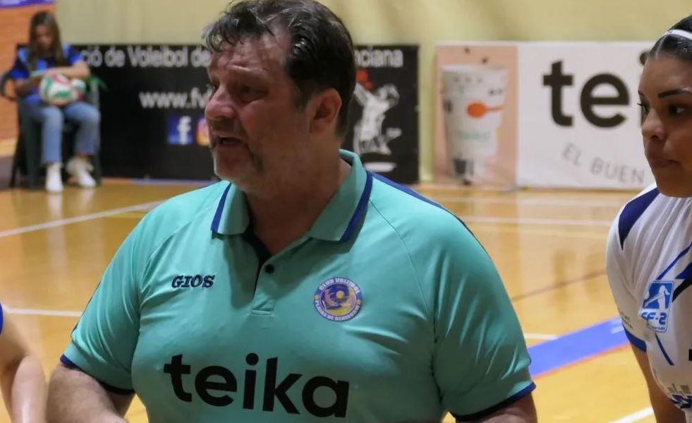 Nacho Madaleno durante un partido con el HolaCV-Benidorm