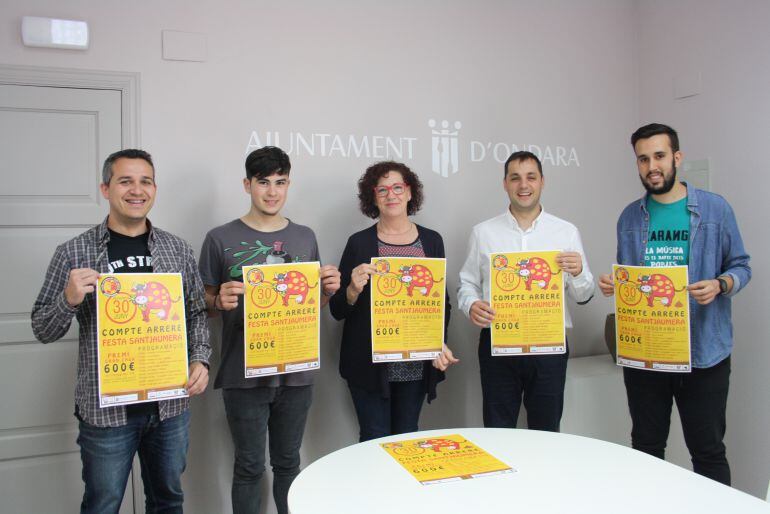 Presentación de la Festa Santjaumera Compte Arrere.