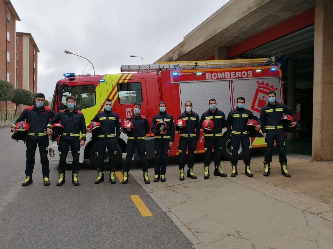Nuevos bomberos de Soria