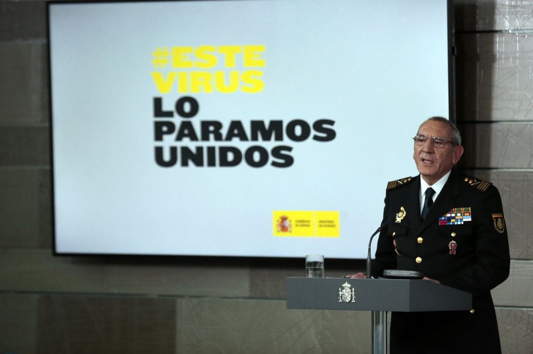 El director adjunto operativo (DAO) de la Policía, José Ángel González