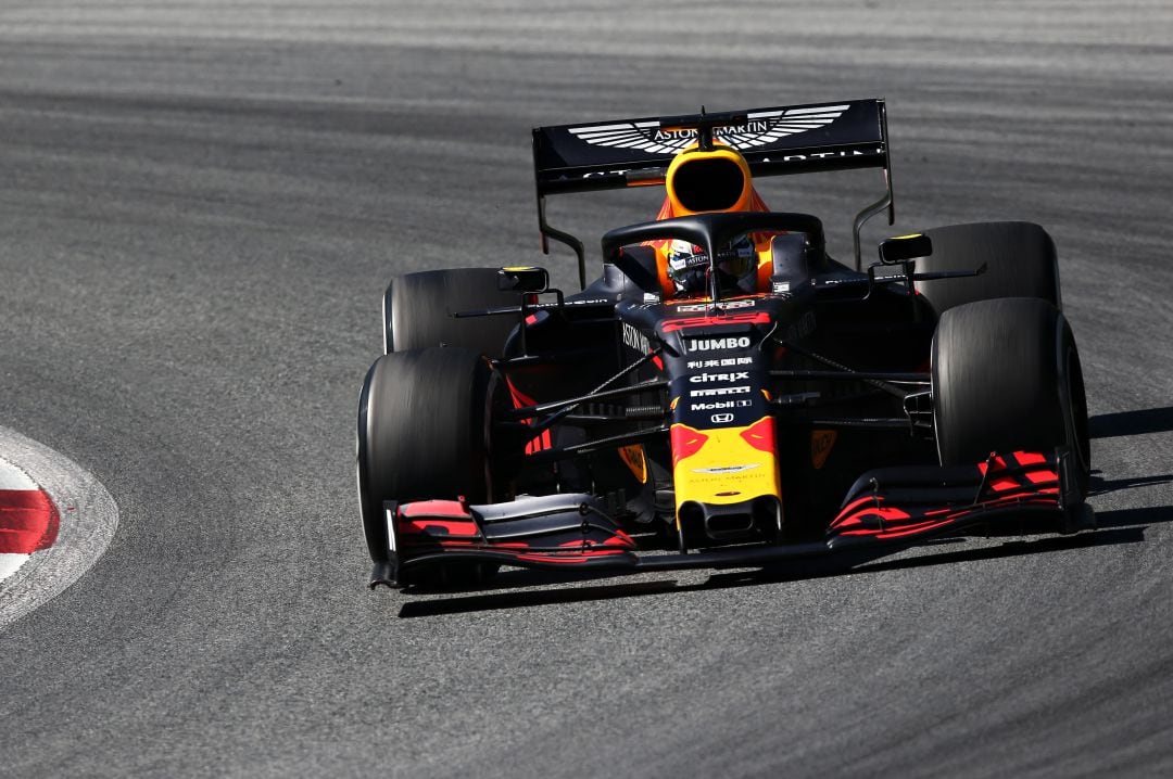 Verstappen en el GP de Austria