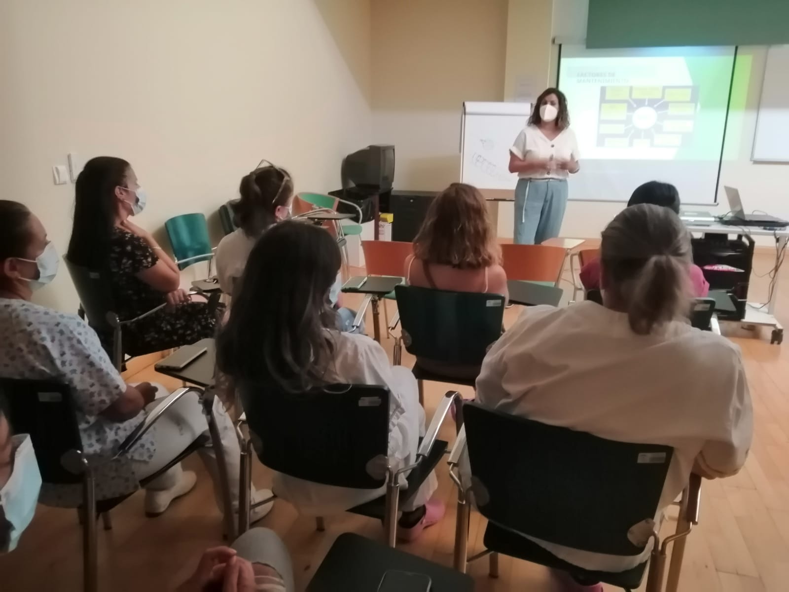 En Andújar el hospital Alto Guadalquivir forma a su personal para abordar casos de violencia de género.