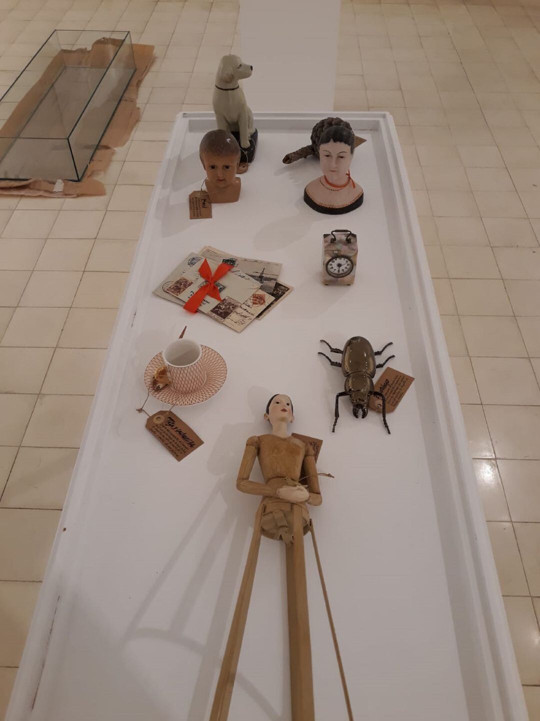 Detalle de la exposición