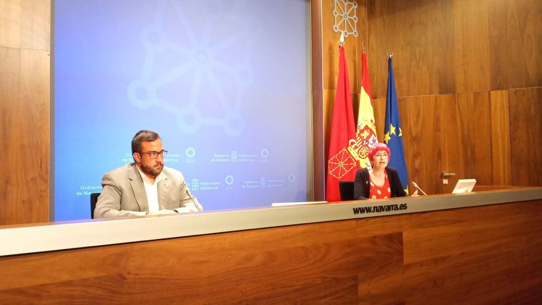 Javier Remírez y Santos Induráin.