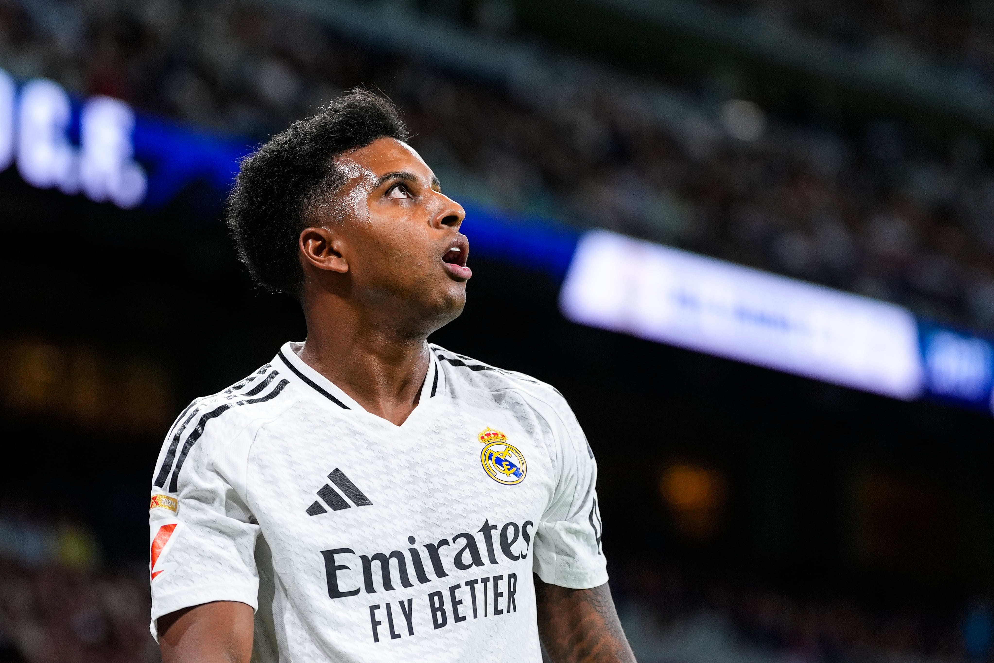 Rodrygo Goes, durante el partido de Liga entre Real Madrid y Real Betis