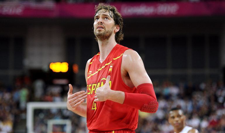 Pau Gasol, durante los Juegos de Londres