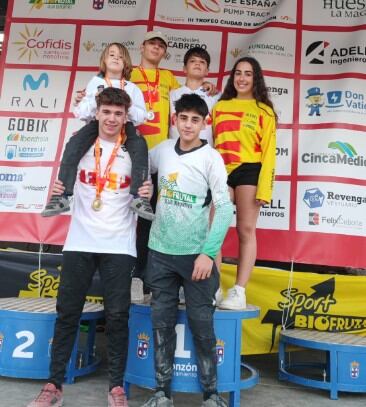 Monzón coronó a los campeones de España de Pump Track