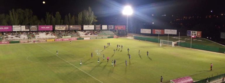 Panorámica del Salto del Caballo en el partido de este domingo