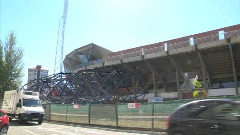 Obras en el Estadio de Balaídos