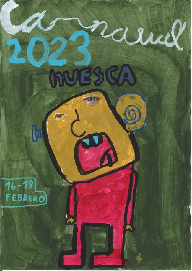 Max Allué ganaba el premio del cartel infantil de Carnaval