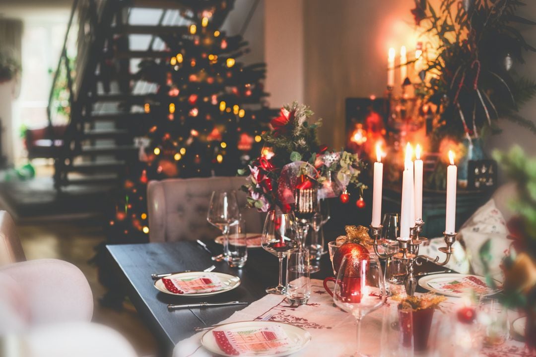 Celebraciones navideñas en casa