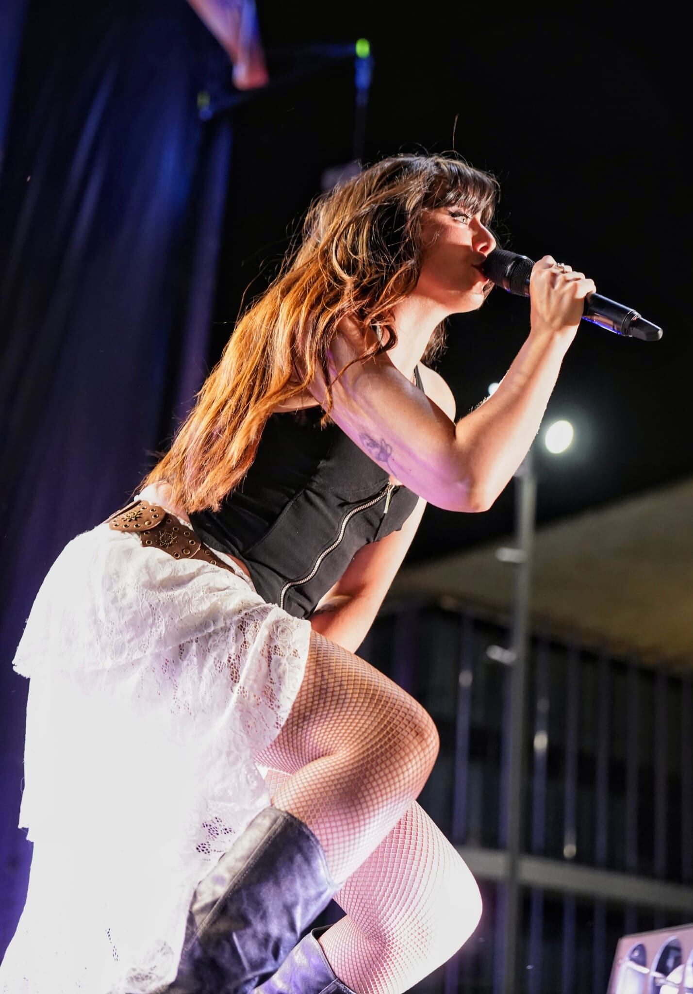 Sonia Gómez en la gira de Verano de Dial en Zaragoza