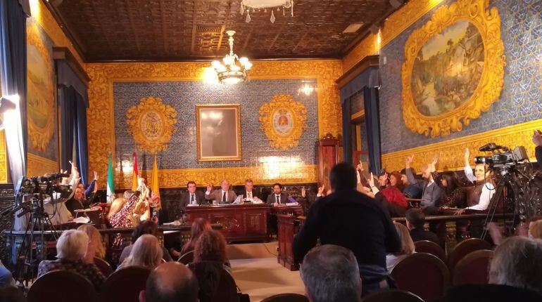 Pleno del Ayuntamiento de Algeciras