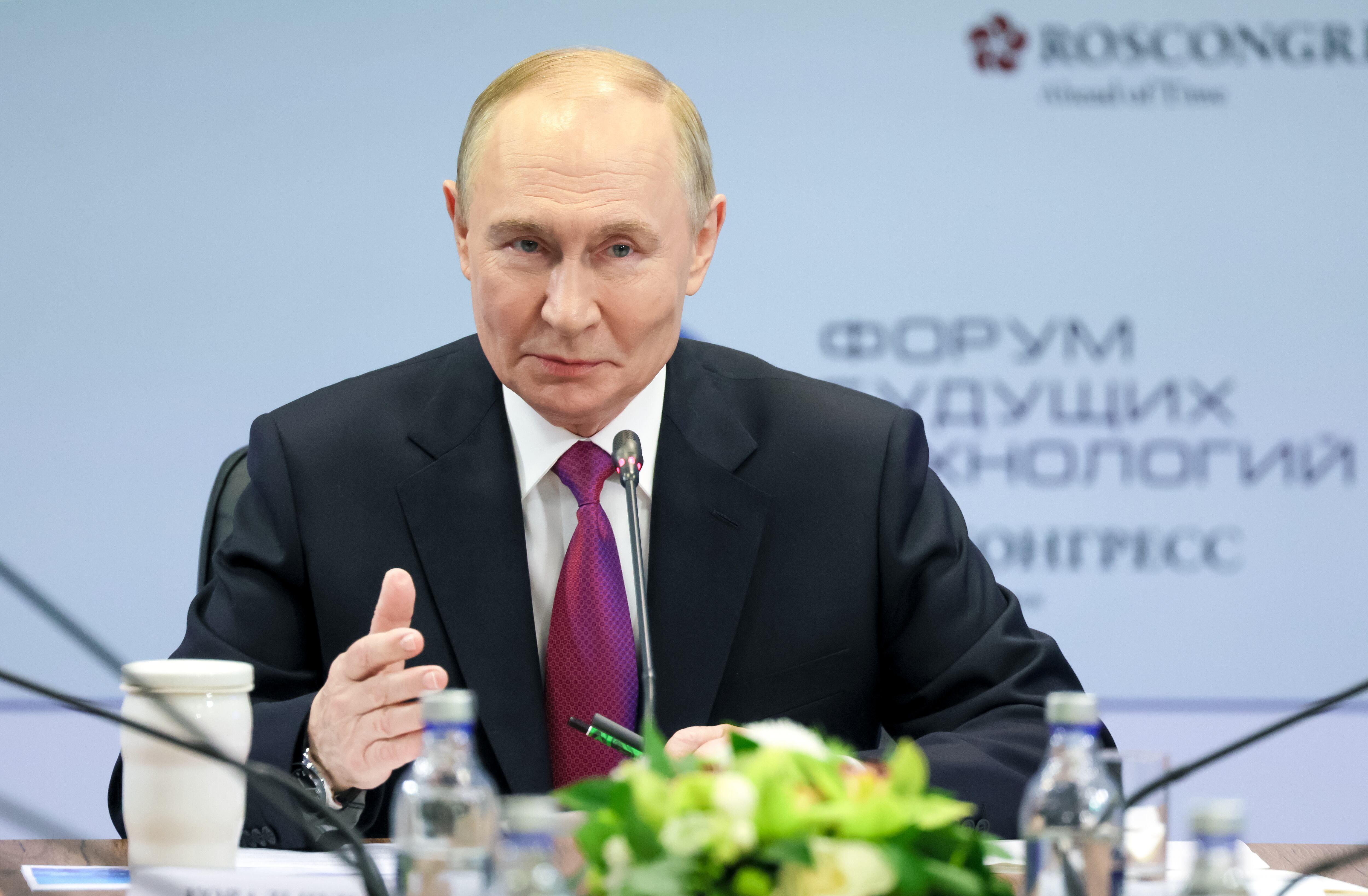 El presidente ruso, Vladimir Putin