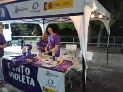 Punto violeta San Lucas 2023