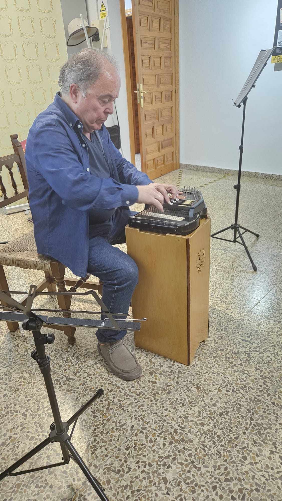 Juan Guerrero presentaba el último instrumento