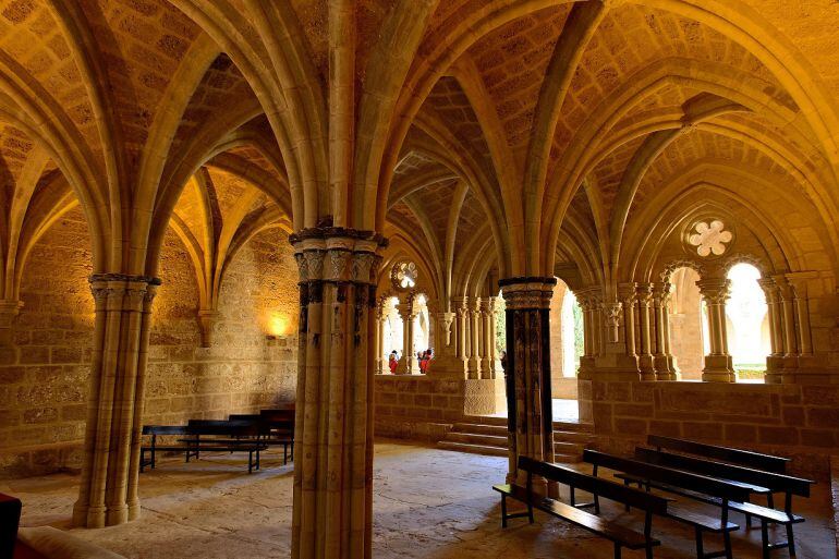 Interiores del Montasterio de Piedra (Calatayud, Zaragoza).