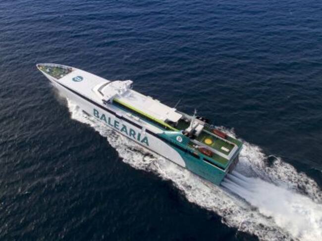 Fast ferry Ramon Llull, de la flota de Baleària