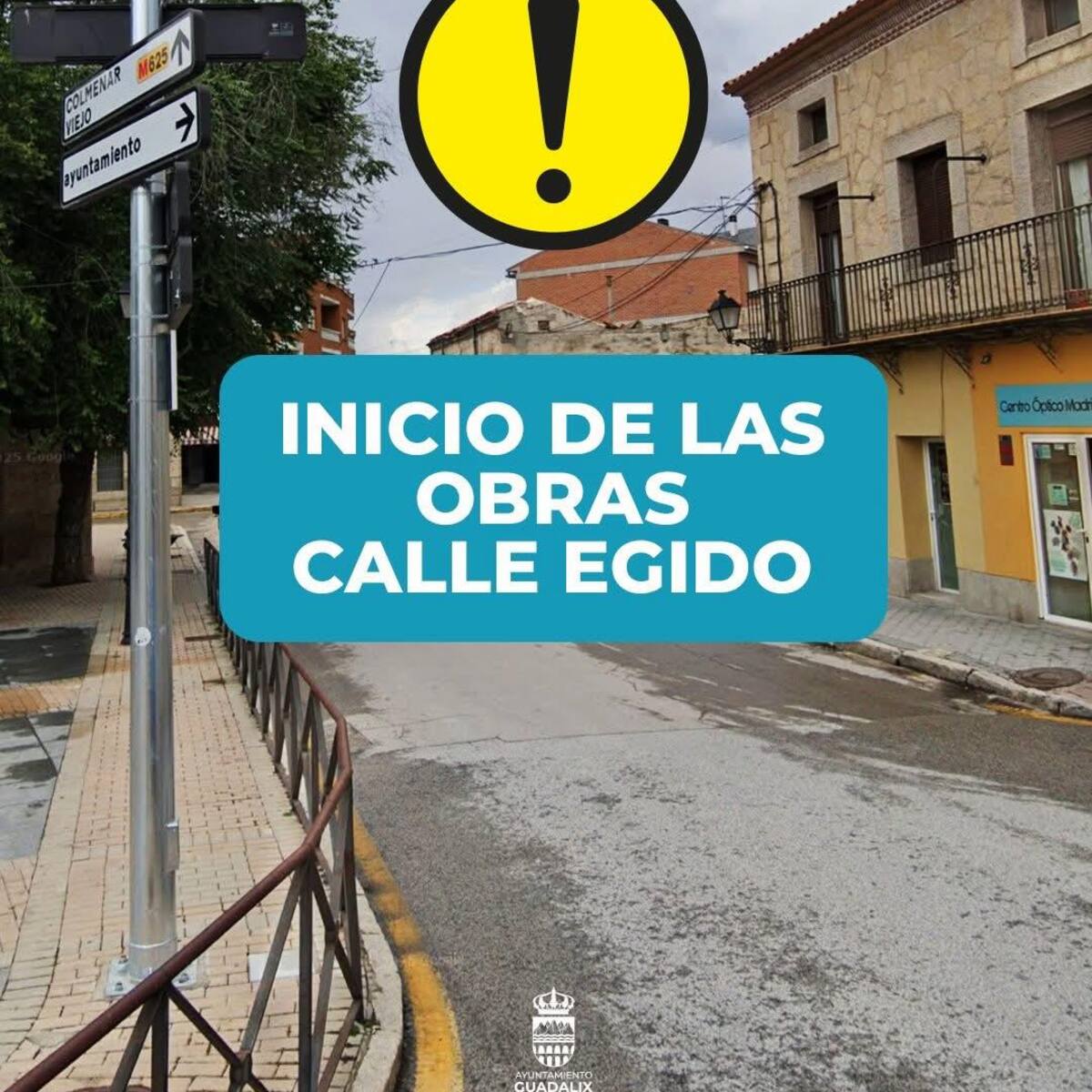 Guadalix de la Sierra ha iniciado las obras de renovación de la calle Egido