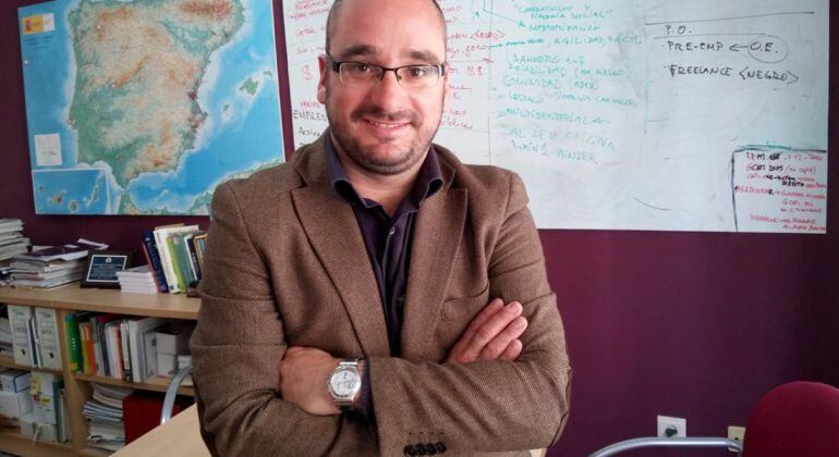El nuevo presidente de la Federación de Jóvenes Empresarios de la Comunidad Valenciana, el dianense Pedro Reig Catalá
