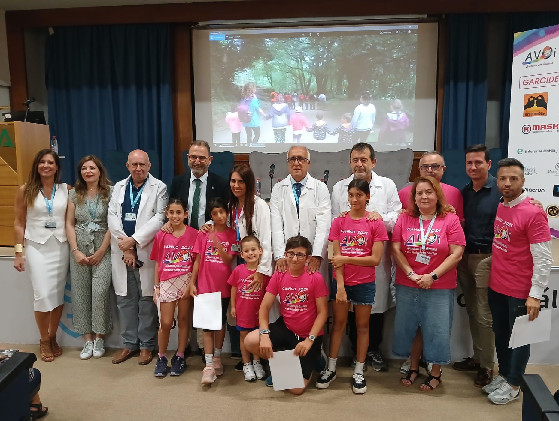 Momento de la presentación de la actividad