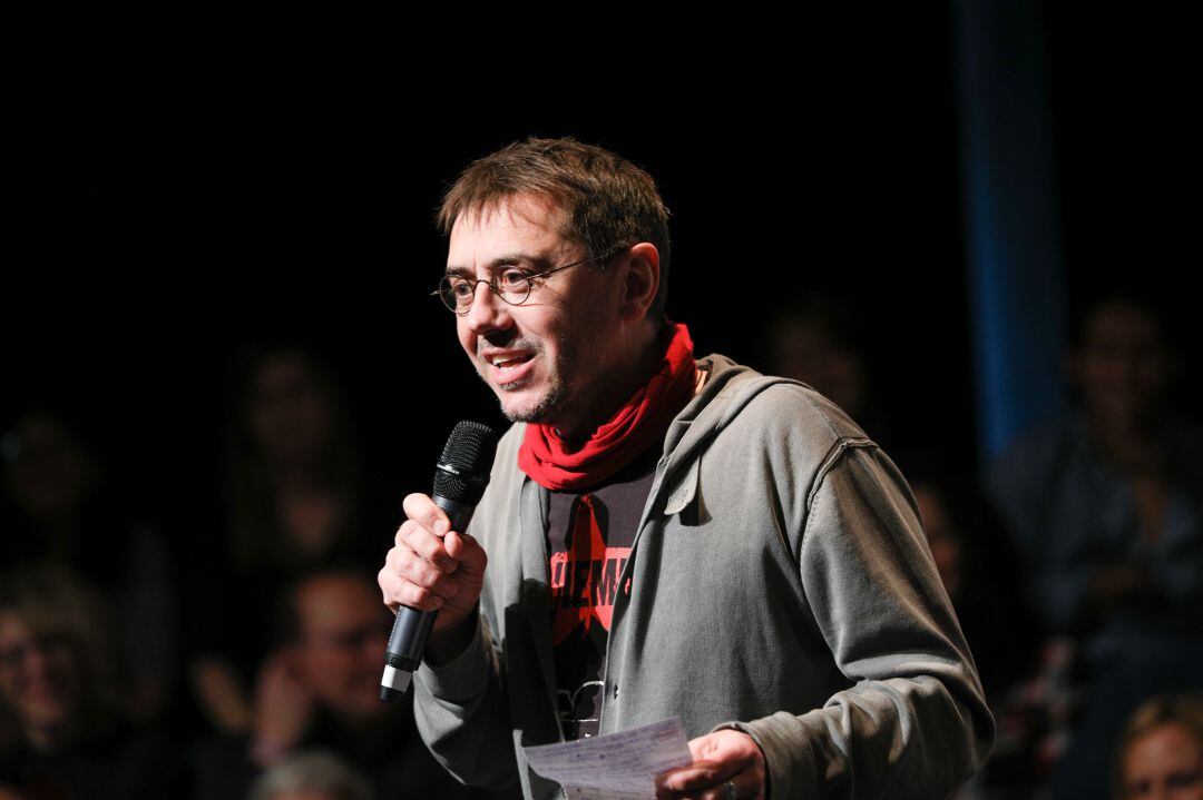 Juan Carlos Monedero, durante un acto 