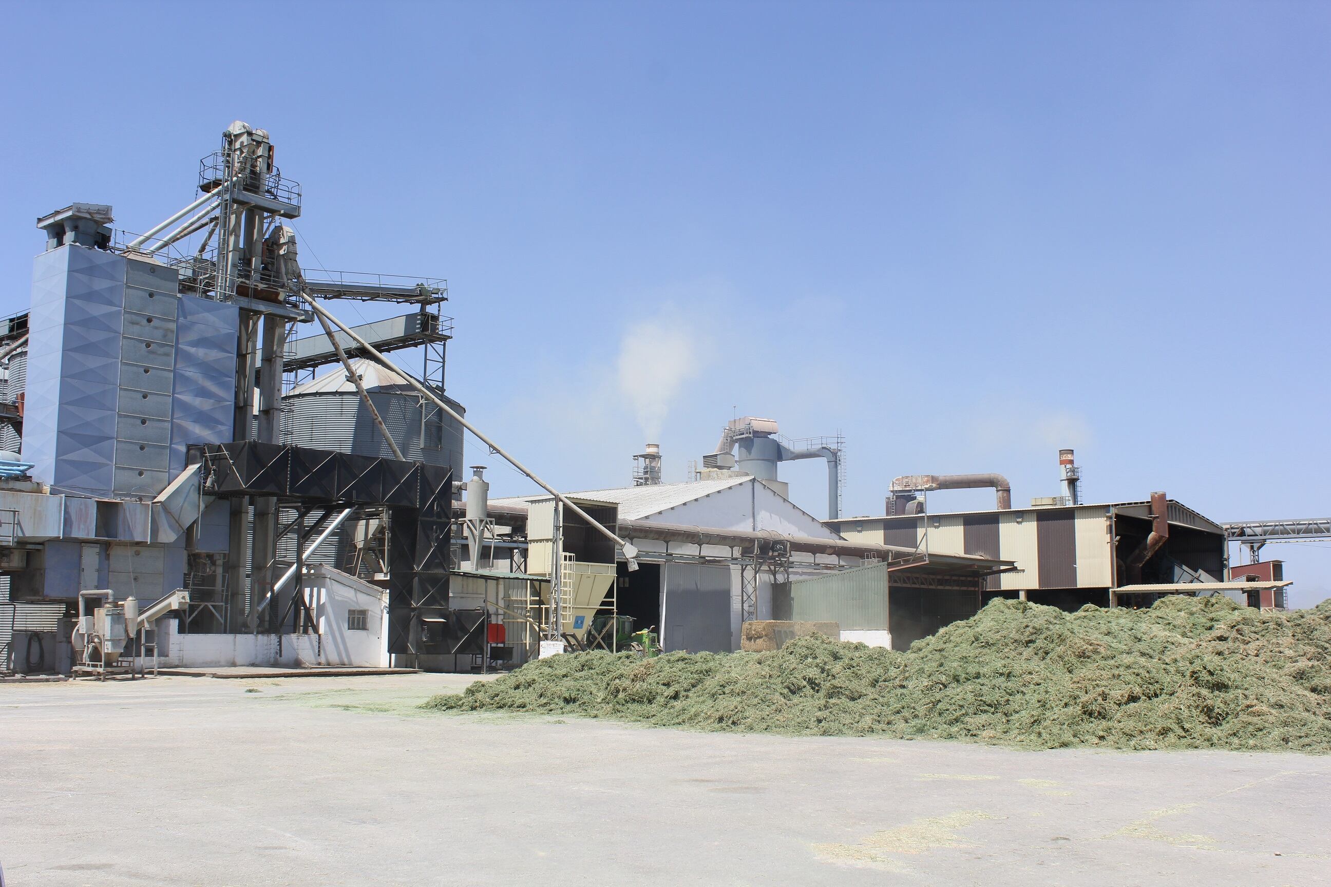 El secadero de cereales Santiago de Grañén