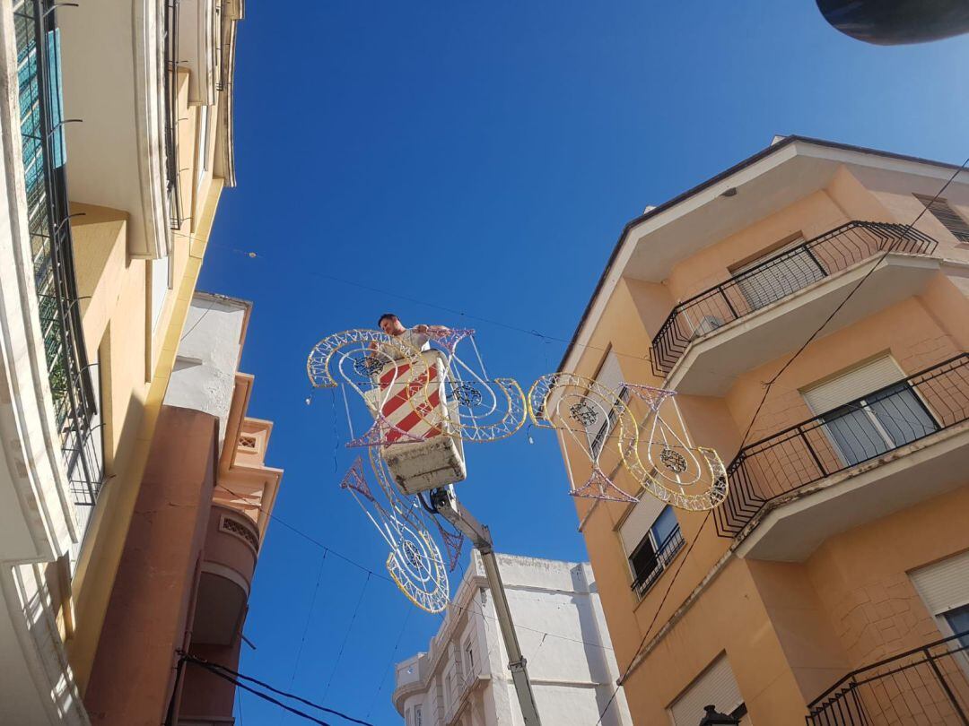 Sol y calor durante los preparativos de la Fira i Festes y también para los días de fiesta. 