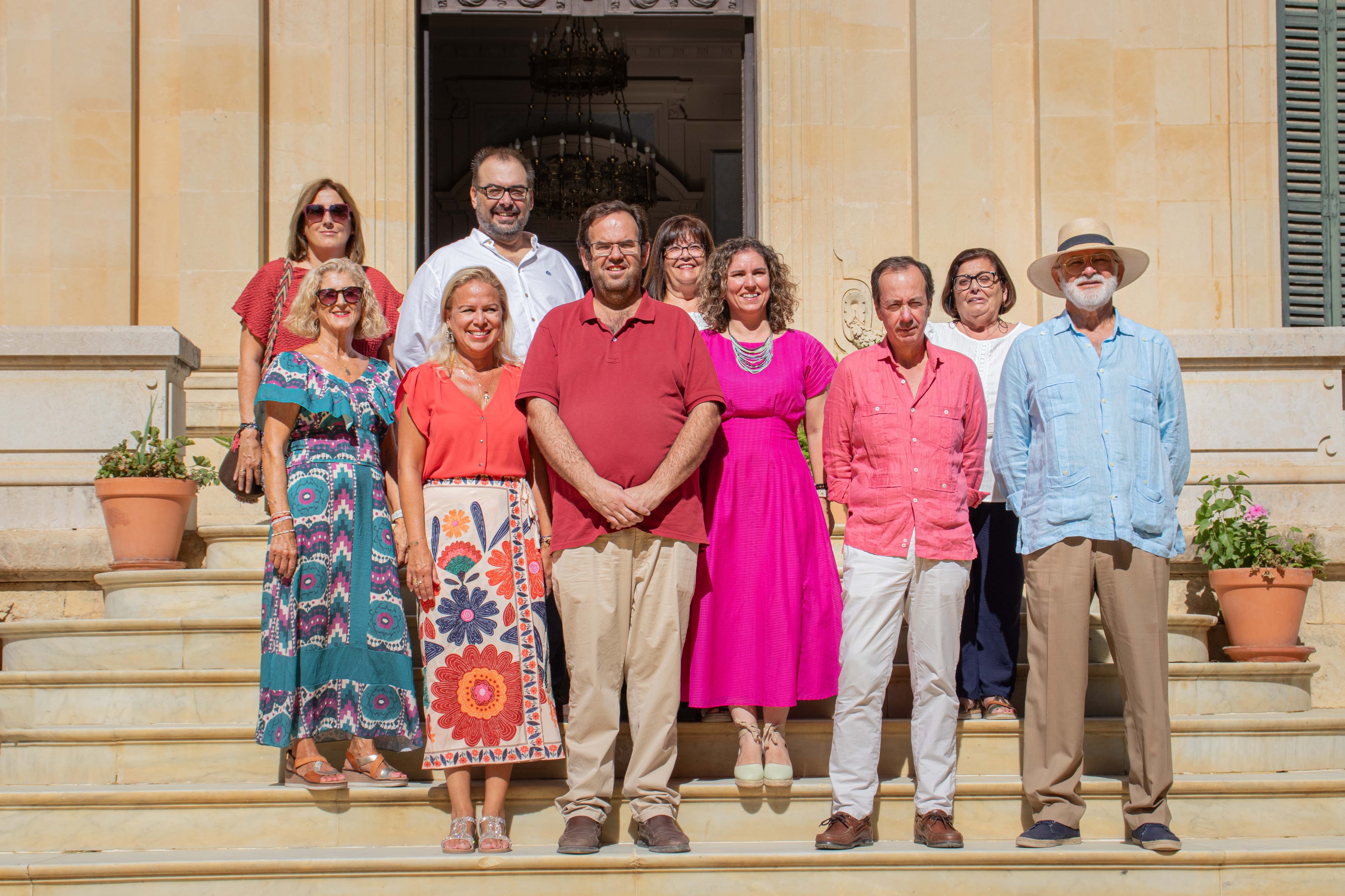 Presentación de la gala benéfica en la Real Escuela Andaluza del Arte Ecuestre