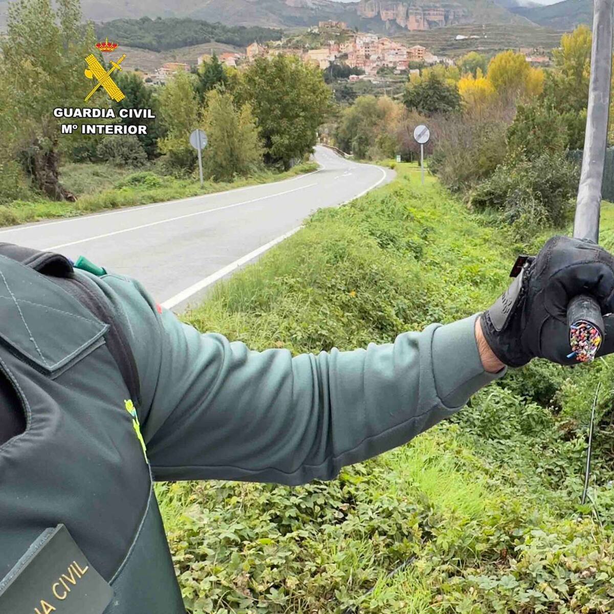 Vuelve el robo de cableado de la luz a Ponteareas, con numerosos vecinos afectados