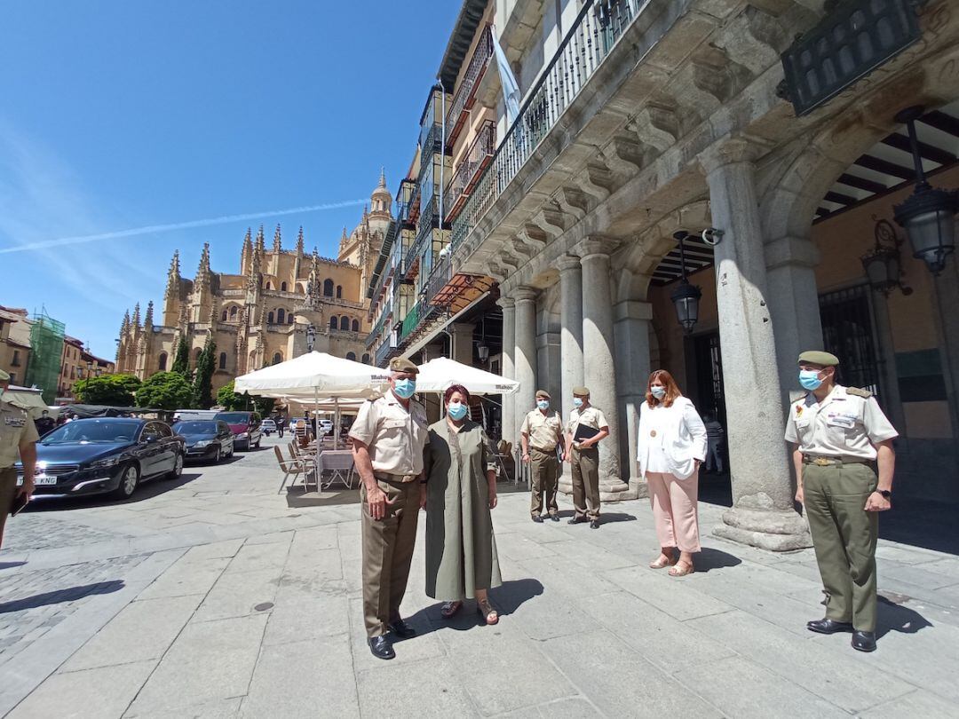 Visita del JEME a Segovia