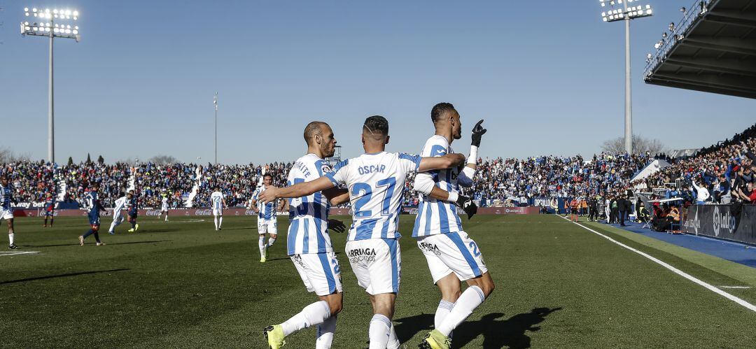 El Leganes jugará cuatro partidos en Butarque en las próximas seis jornadas. Los otros dos son en el Wanda y en el Coliseum.