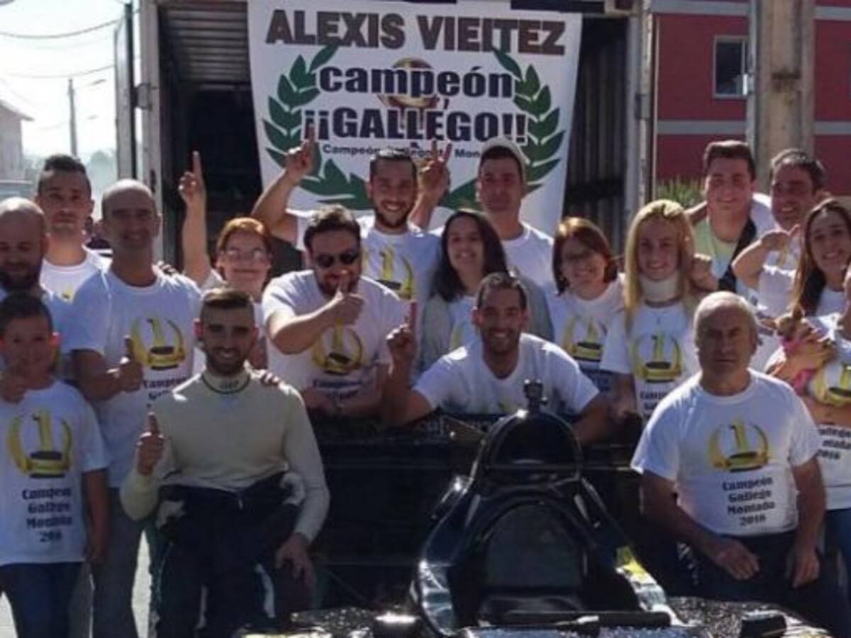 Alexis Viéitez campeón gallego de automovilismo de montaña