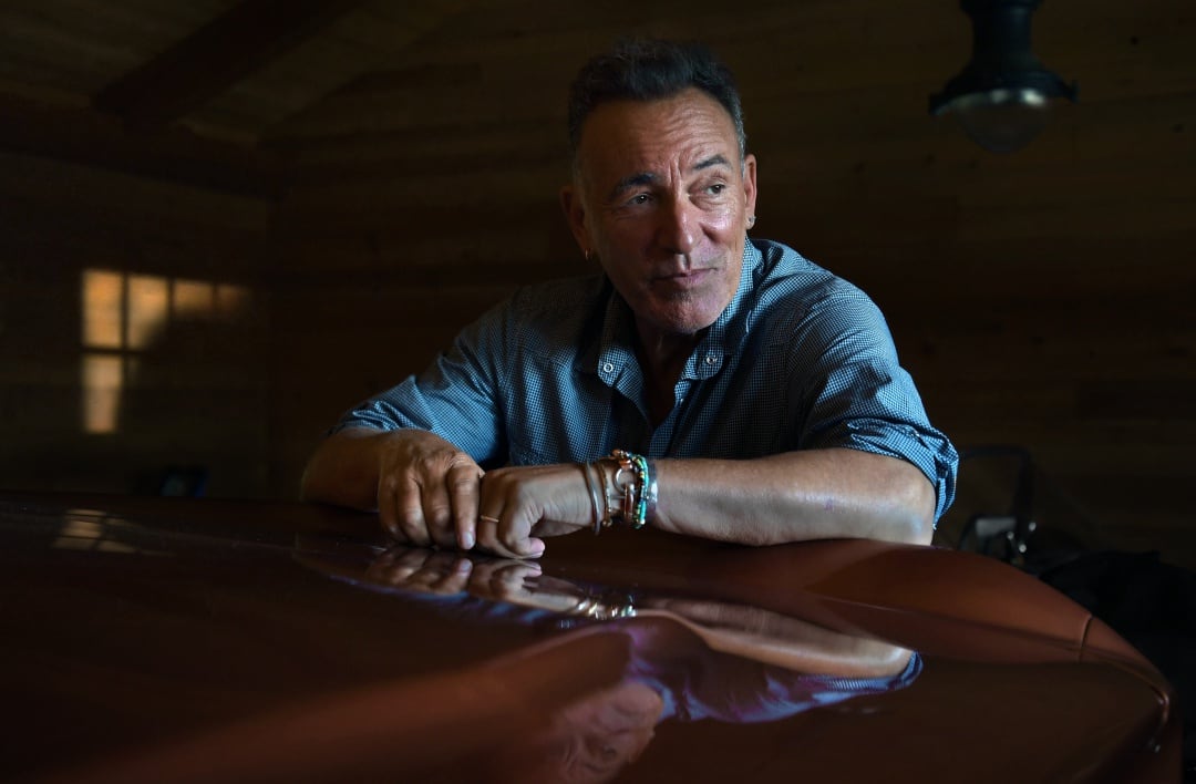 Bruce Springsteen en una fotografía promocional