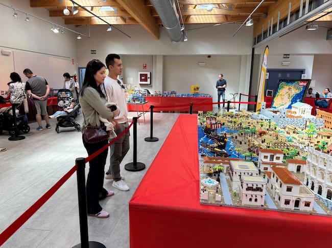 Legomanía en Binéfar. Foto: Ayto. de Binéfar