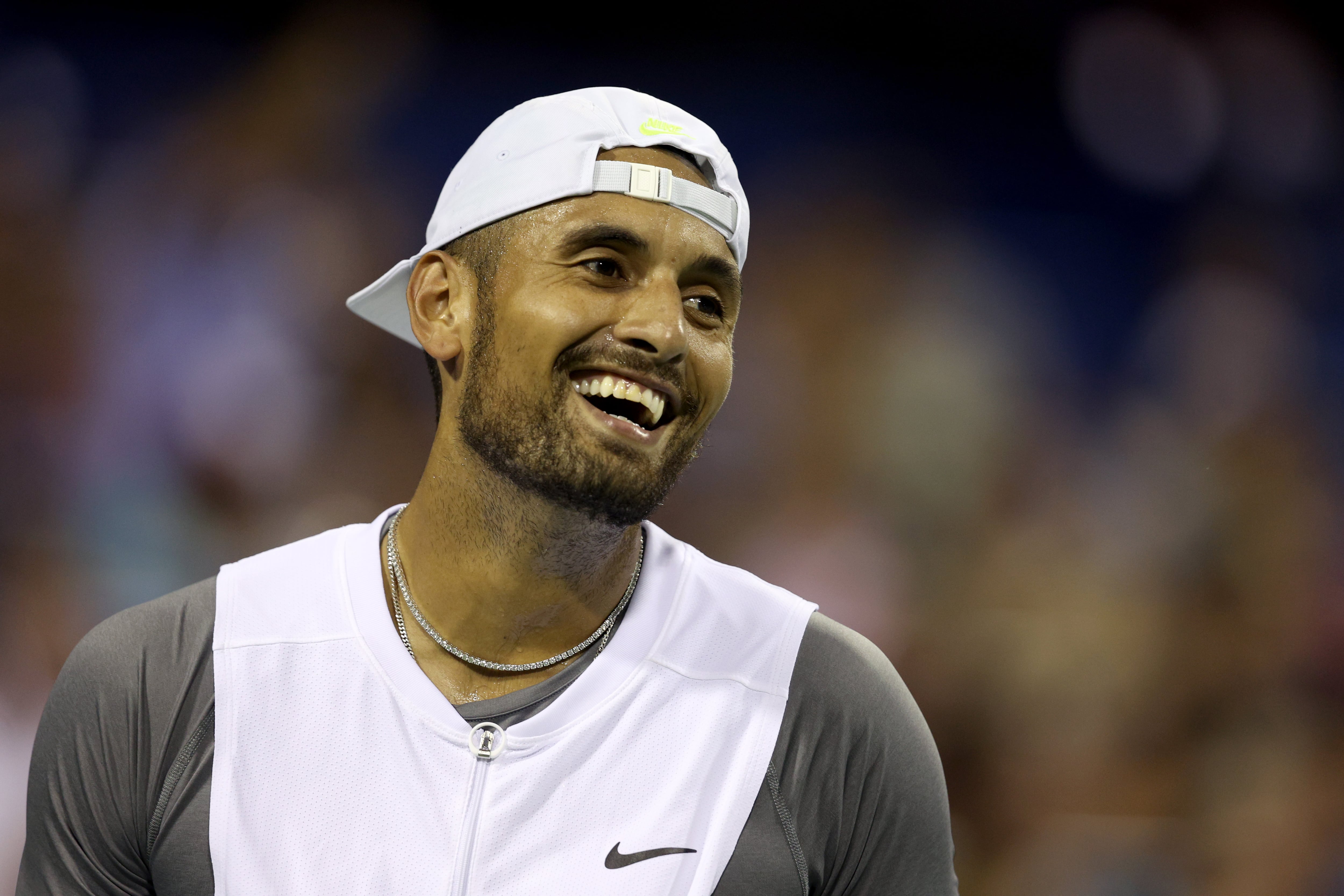 Nick Kyrgios , durante el partido contra Tommy Paul