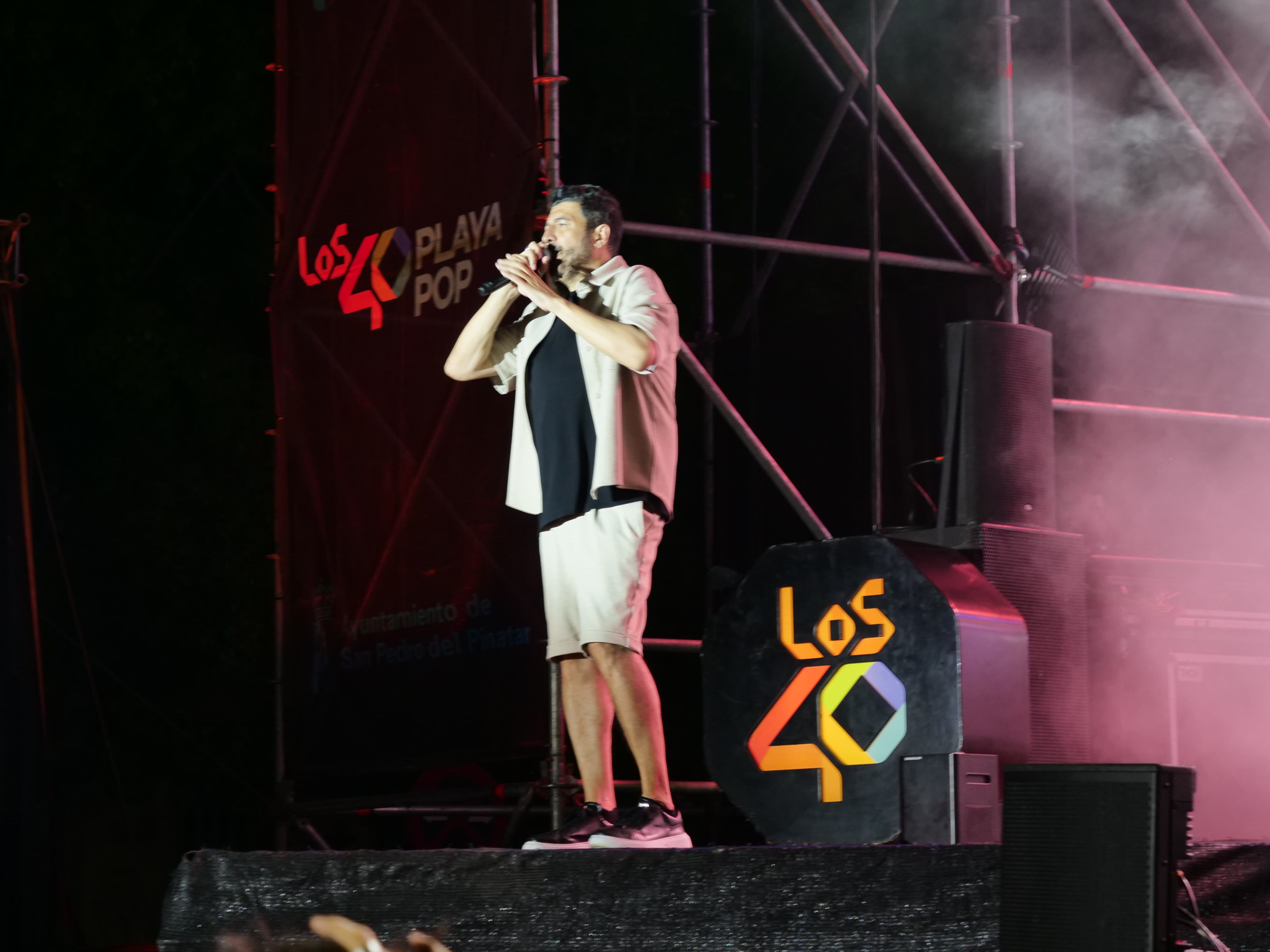 Tony Aguilar en Los40 Playa Pop