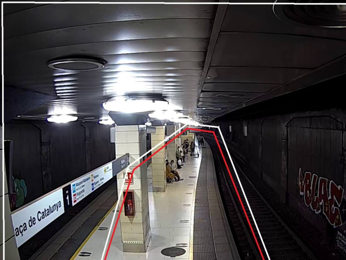 Renfe prova un sistema d'intel·ligència artificial per controlar l'ocupació de les andanes