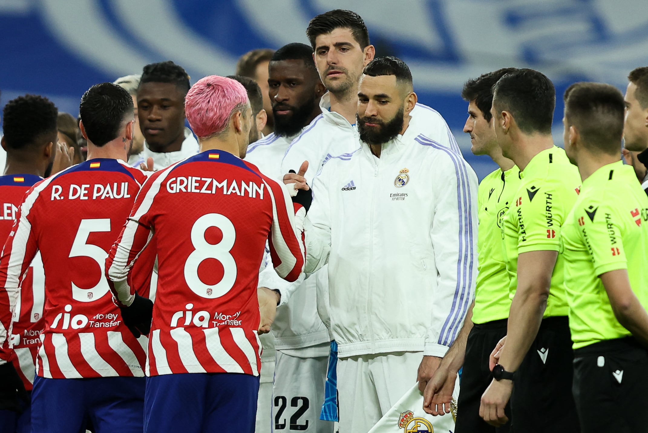 Real Madrid y Atlético de Madrid se enfrentaron en Copa del Rey la pasada temporada. (Photo by Thomas COEX / AFP) (Photo by THOMAS COEX/AFP via Getty Images)