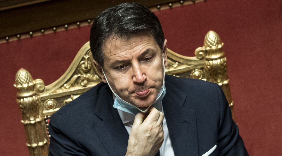 El primer ministro italiano, Giuseppe Conte