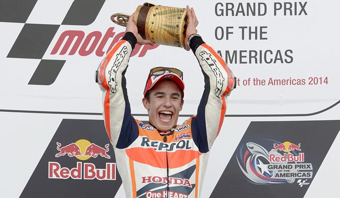 Marc Márquez domina en Austin