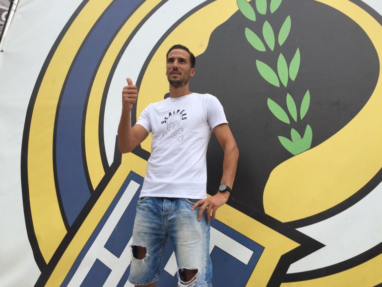 Oscar Díaz, en el Rico Pérez